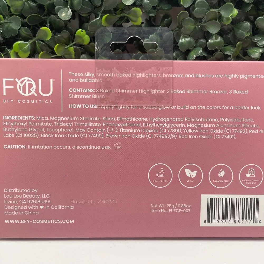 NEW - BFY Cosmetics Baked Terracotta Palette